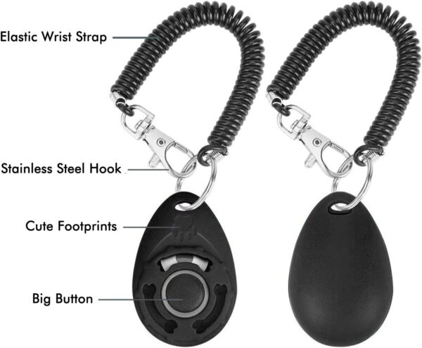 Dog Training Clicker with Wrist Strap - Image 2