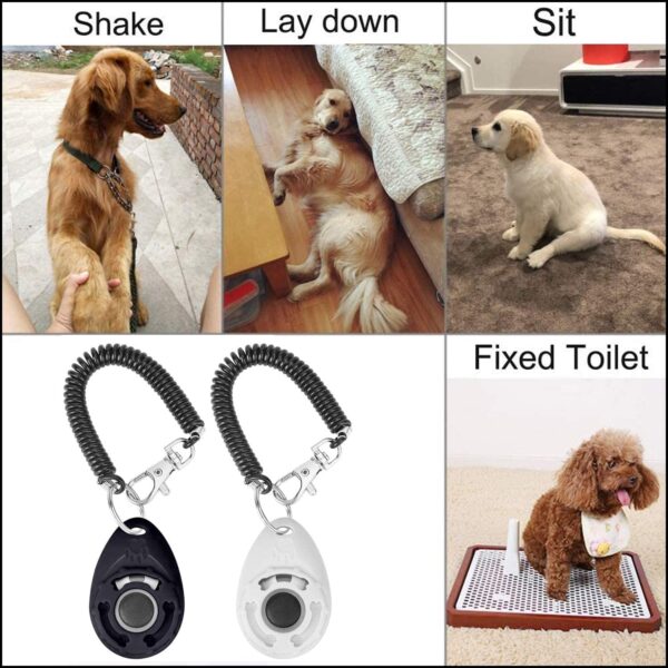 Dog Training Clicker with Wrist Strap - Image 4